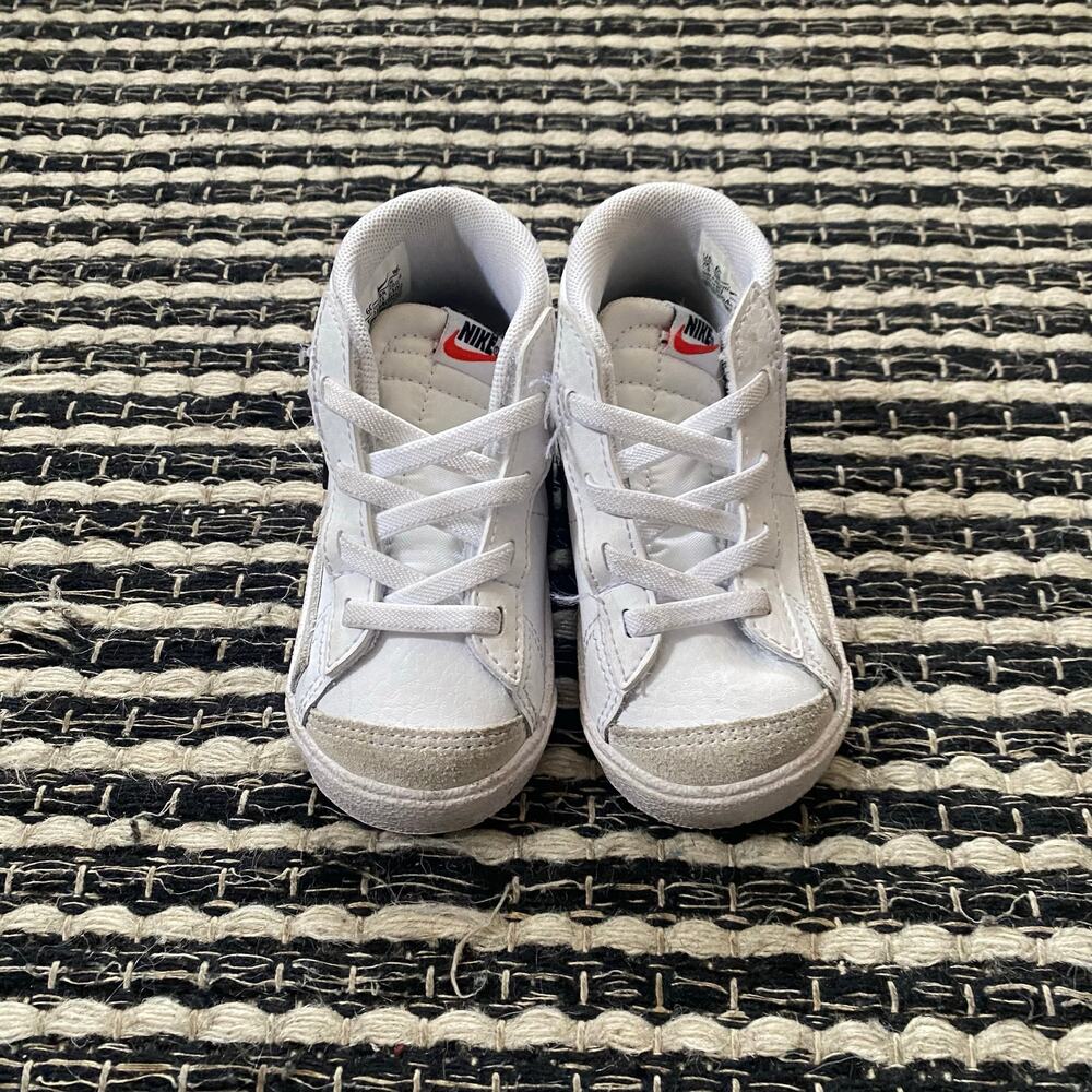 🌿Nike Mid Blazer Baby Toddler Mid Top Swoosh Logo Sneakers 6C